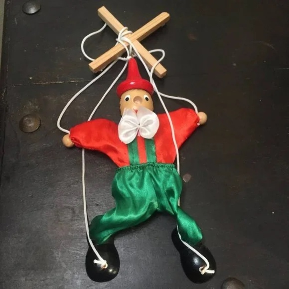 Colorful Marionette Puppet
